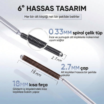 Evoorin Su Geçirmez Demir Maskara